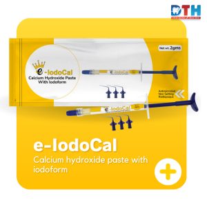 e-lodoCal - Bột canxi hydroxit iodoform trộn sẵn